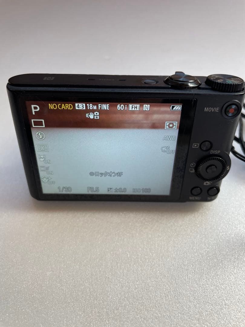 SONY Cyber-shot DSC-WX350 通電確認のみ