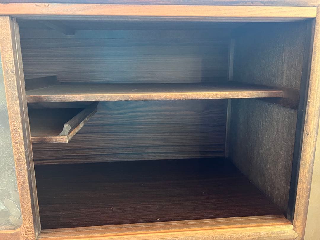 あ*り様 【O-1574】茶箪笥 茶棚 和ダンス 食器棚 古道具 昭和レトロ ア