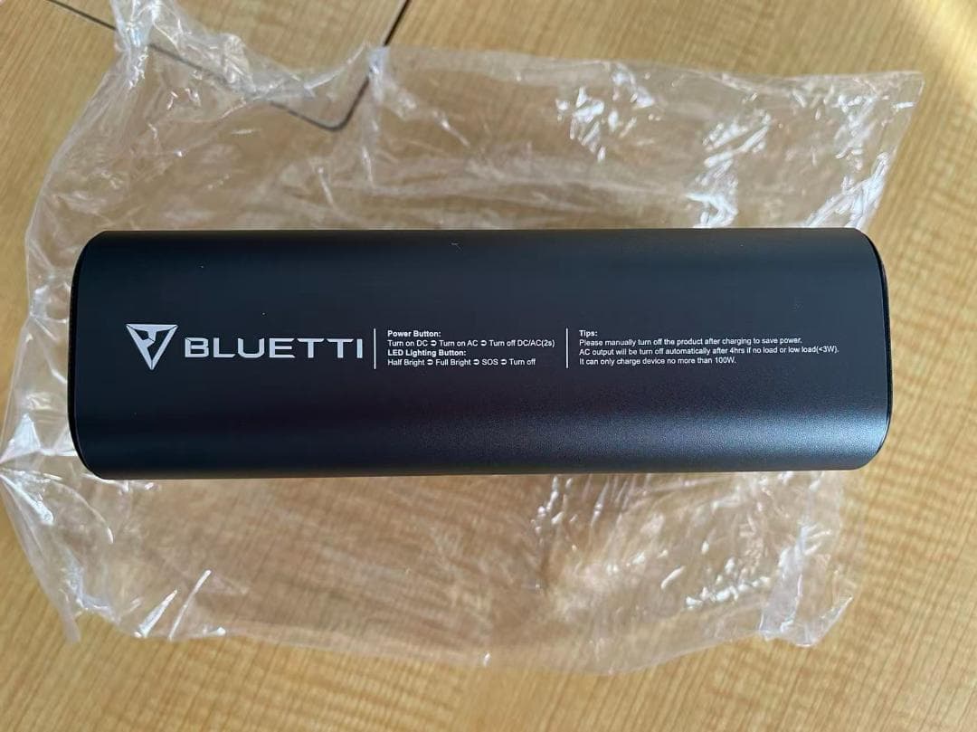 未使用 BLUETTI AC10 ポータブルバッテリー 99Wh
