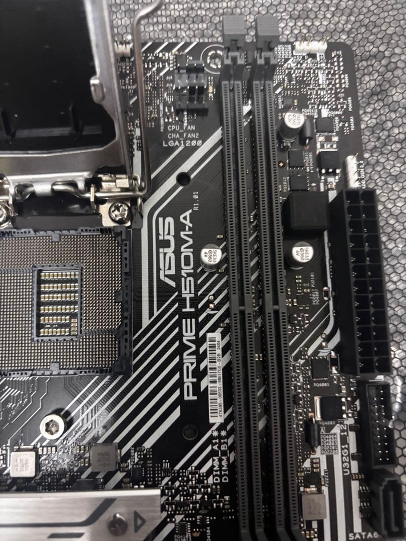 CPU Intel Core i3-10100f + ASUS H510M-A
