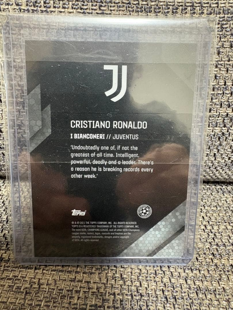 Topps クリスティアーノ・ロナウド 25枚限定 シリアル ユベントス