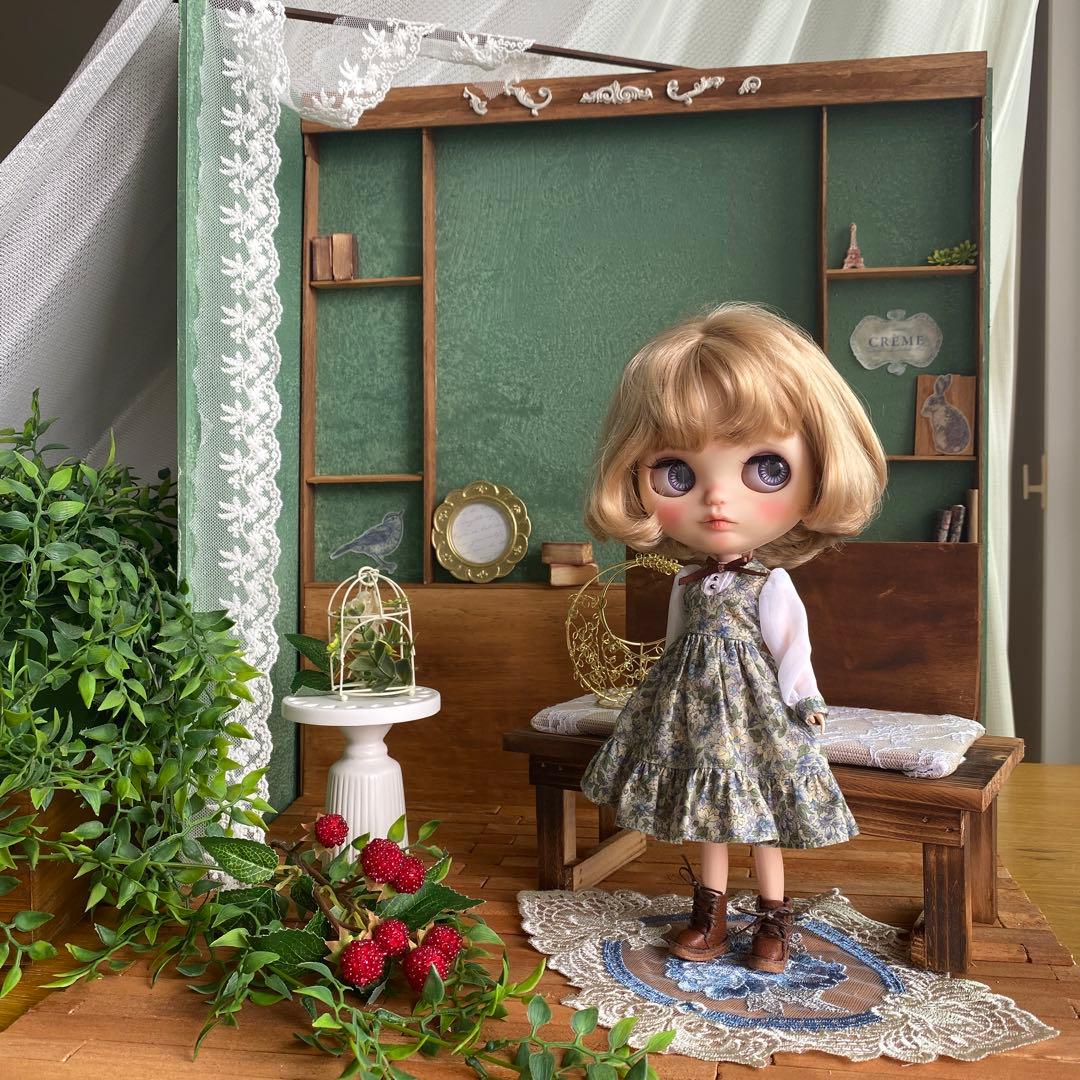 作品例2ドールハウス 背景ボード リカちゃんキャッスル ブライス ピュアニーモ