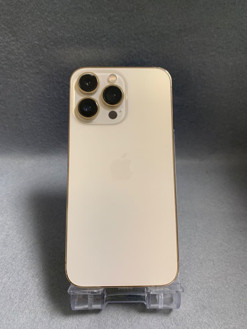 美品 国内版 SIMフリー iPhone13 Pro 128GB ゴールド色
