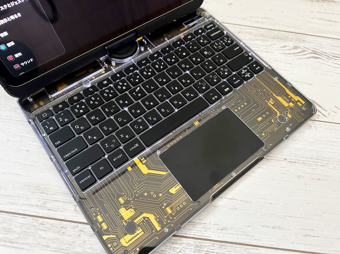 iPad Air 13インチ(M3·M2) 対応　キーボード付きケース
