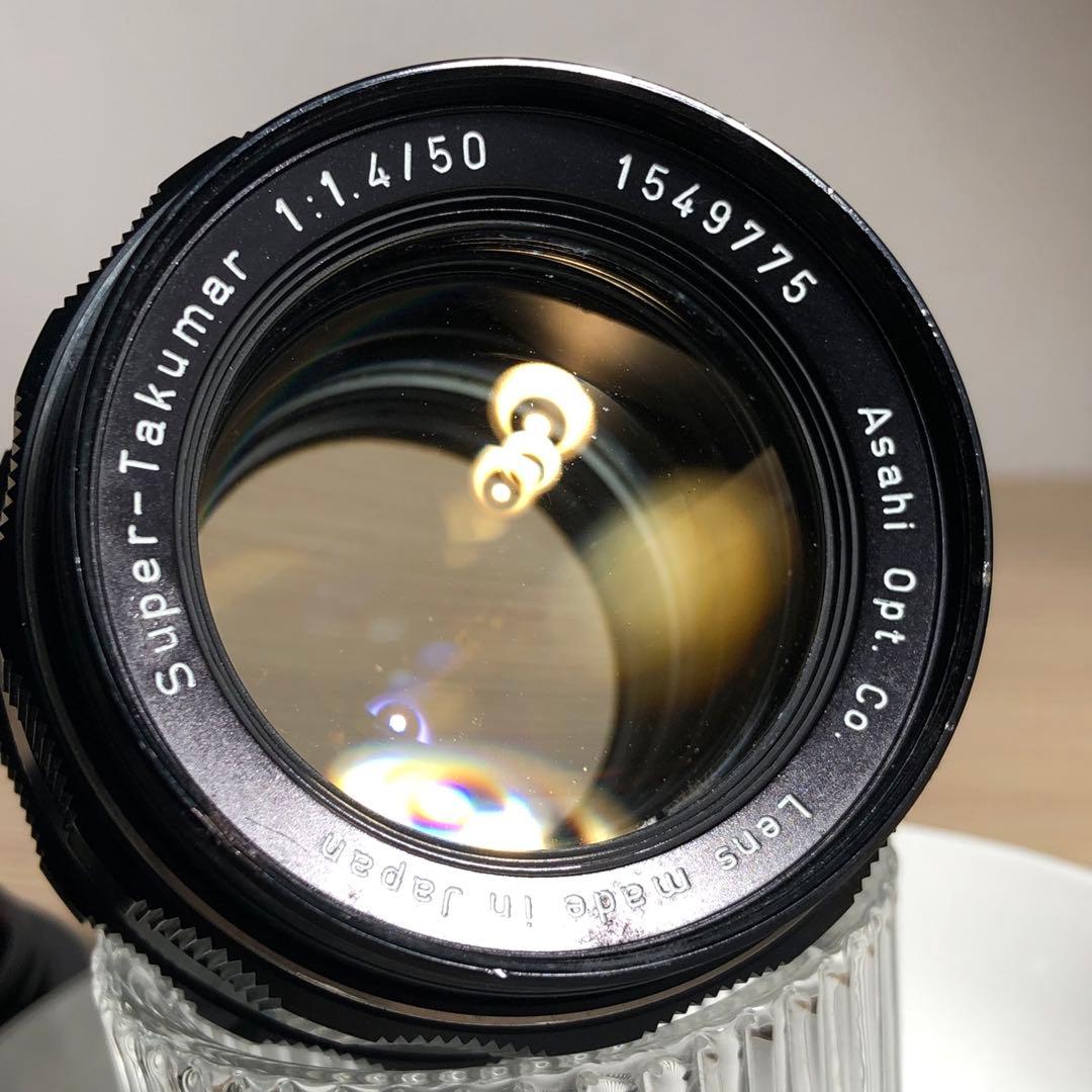 （前期型8枚玉）SUPER TAKUMAR 50mm f1.4