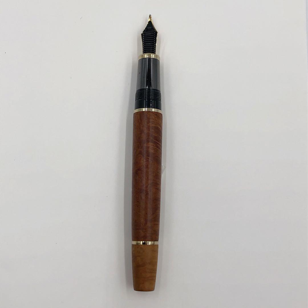3ADM024 SAILOR セーラー 万年筆 21k NM 長刀研ぎ 木製