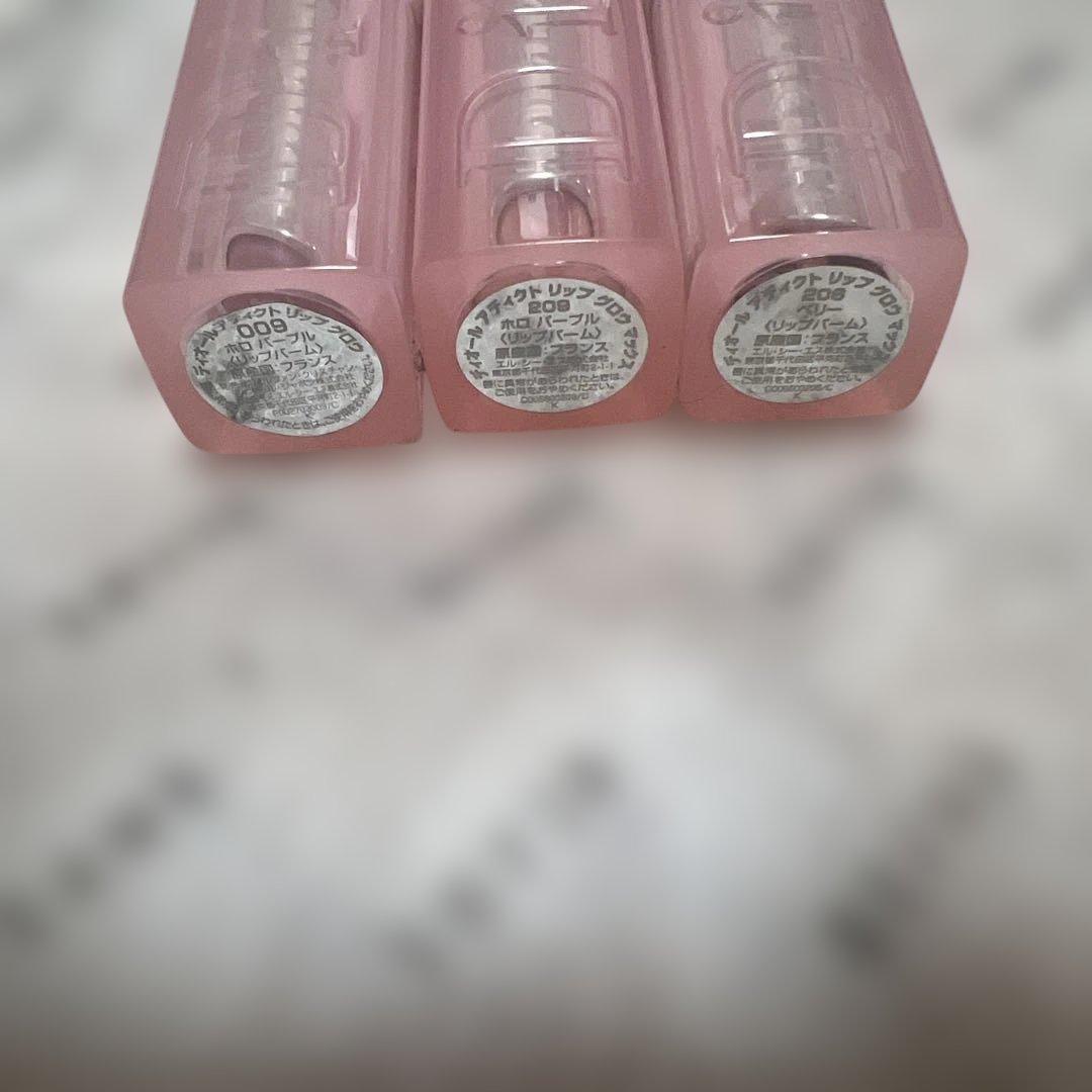 Dior LIP GLOW COLOR REVEAL BALM 3本セット