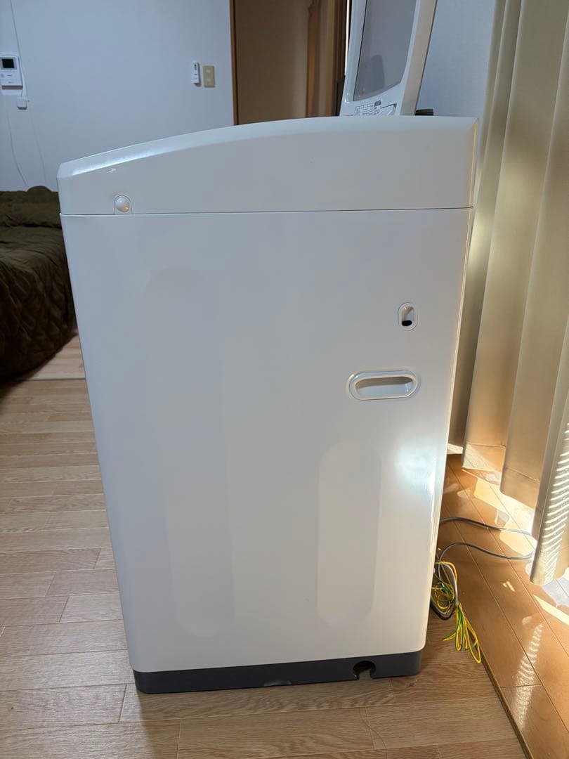 AQUA 洗濯機 7kg AQW-GV70H インバーター 美品 ガラストップ