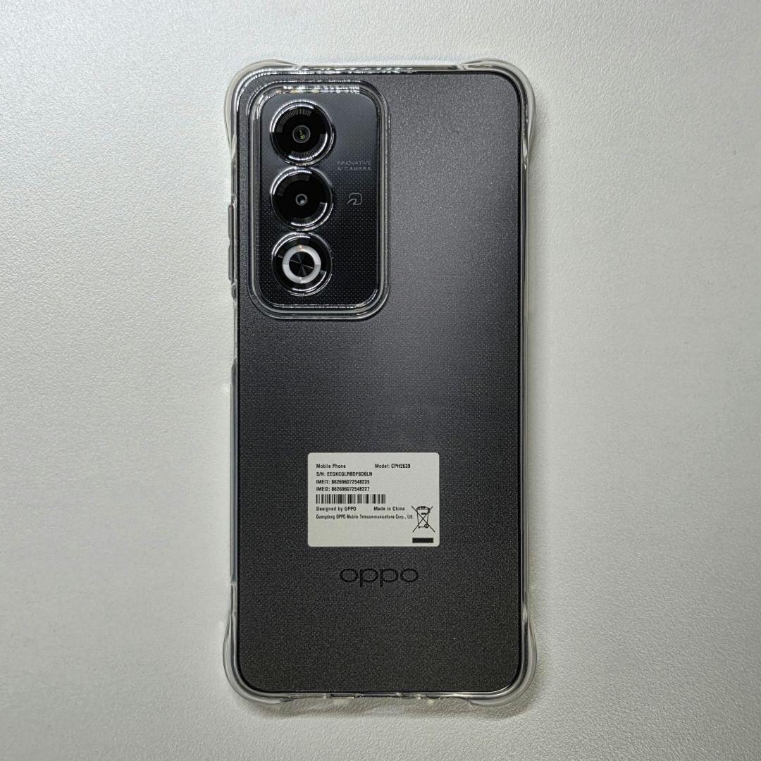 OPPO A3 5G ブラック ケース付き