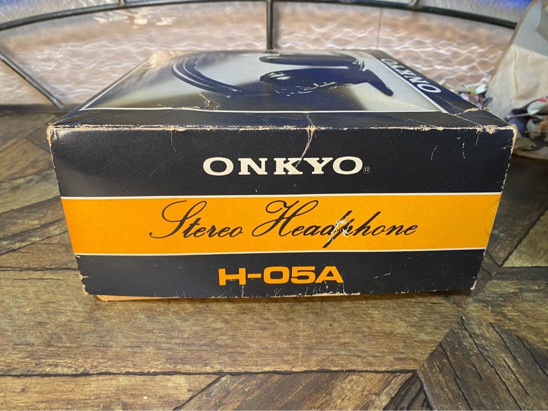 オンキョー ONKYO H-05A ヘッドフォン 昭和レトロ 当時物
