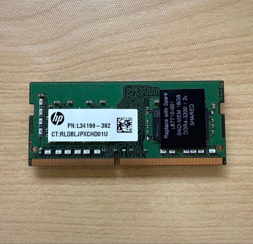 メモリー SKhynix DDR4 PC4-3200AA 16Gb