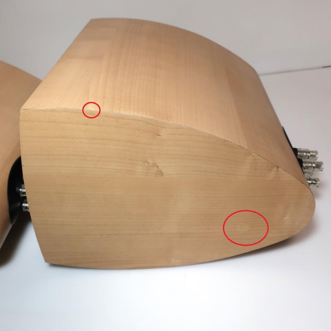 小傷有 KEF iQ3 SP3500 メープル ブックシェルフスピーカ 動作良好