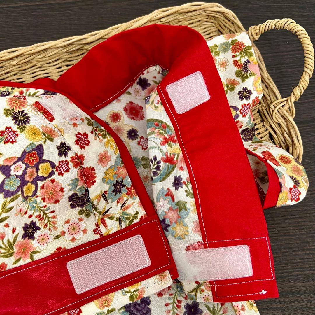 2/23【 akubi様オーダー 】ハンドメイド　犬服　着物　振袖