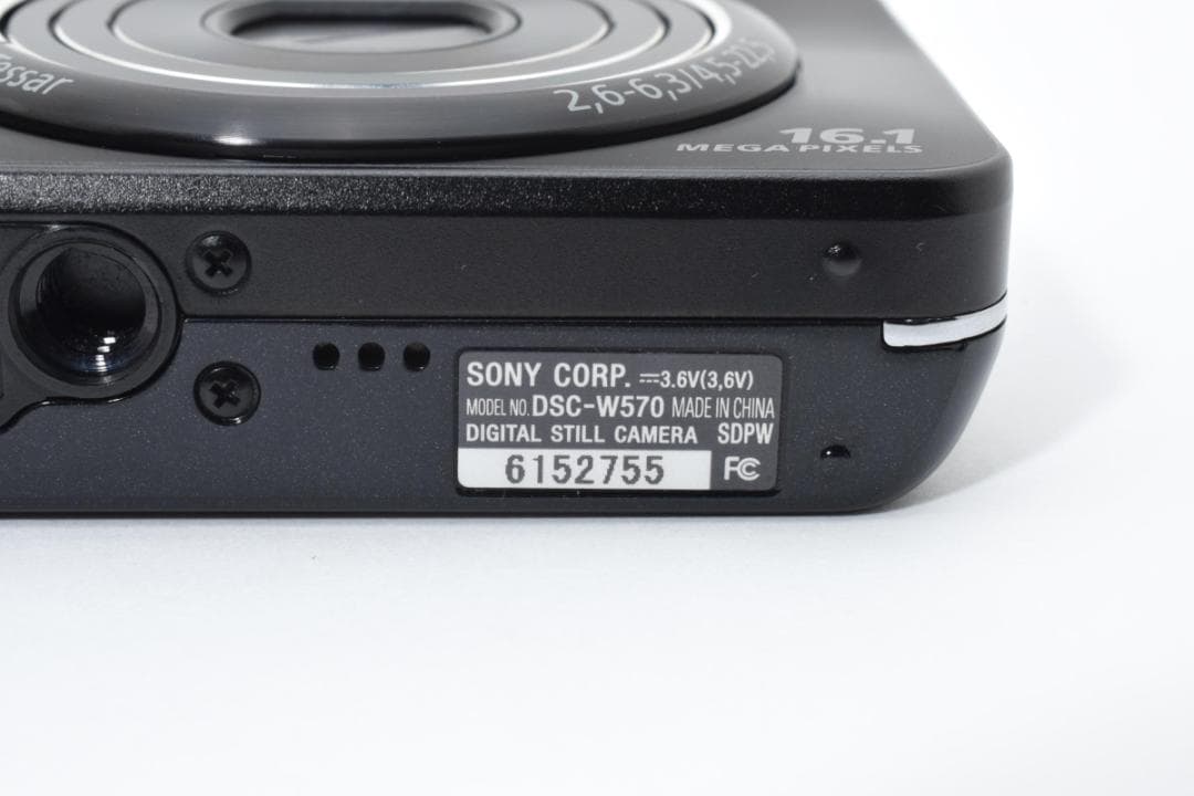 《 美品 》ソニー　SONY Cyber-shot DSC-W570　動作OK
