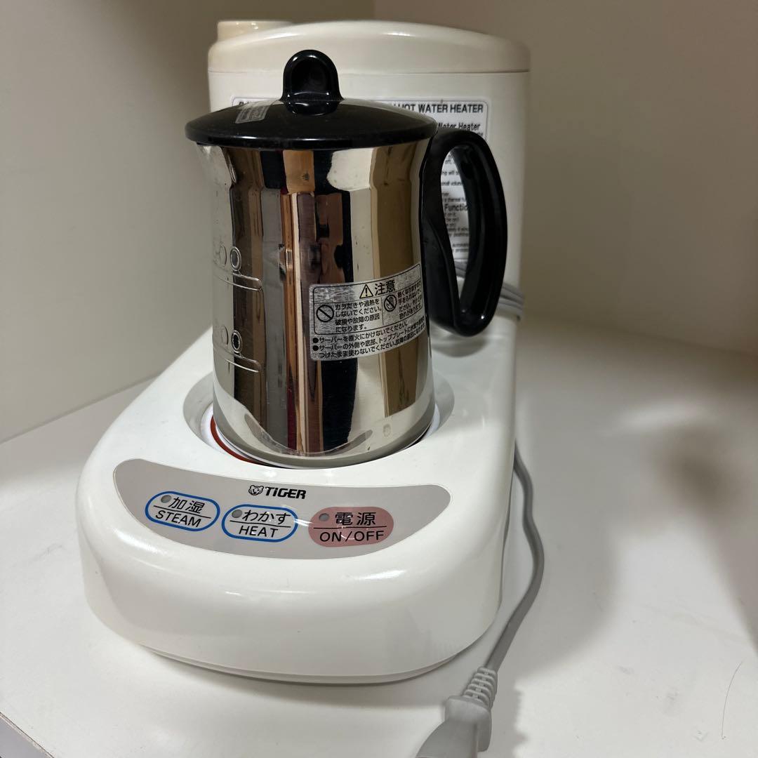 TIGER 電気ケトル ホワイト