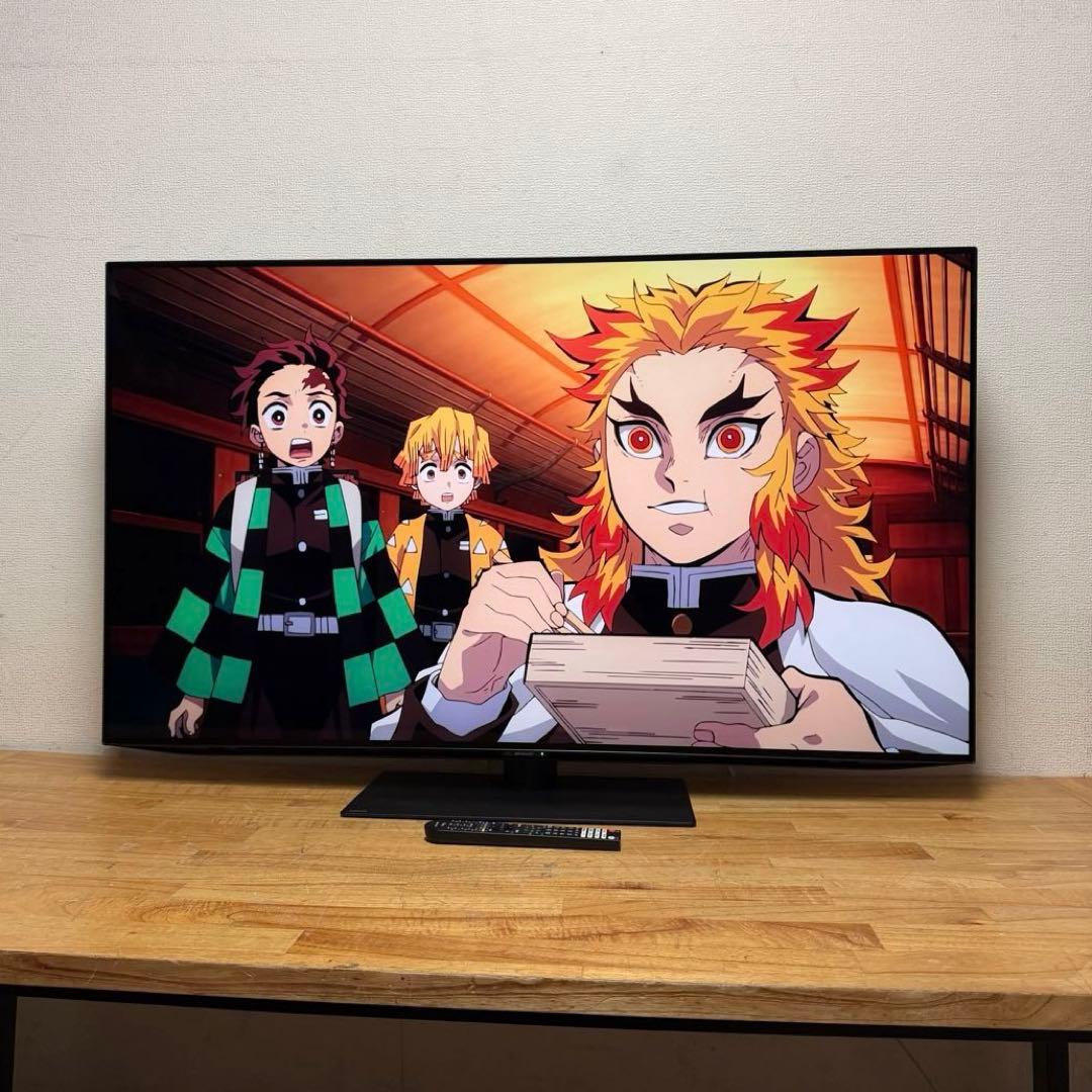 シャープ 55V型 4K 有機ELテレビ AQUOS 4T-C55DQ1