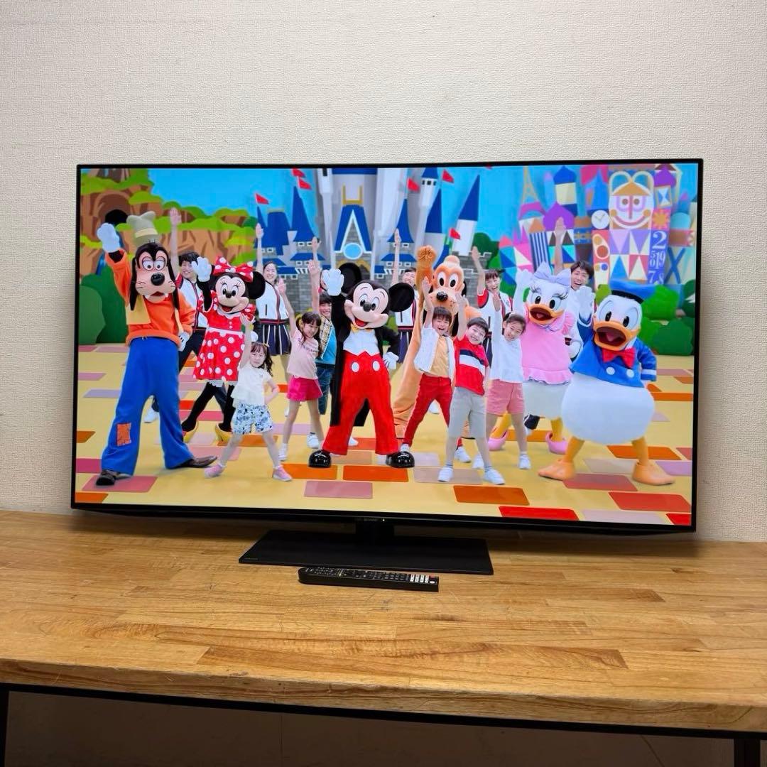 シャープ 55V型 4K 有機ELテレビ AQUOS 4T-C55DQ1