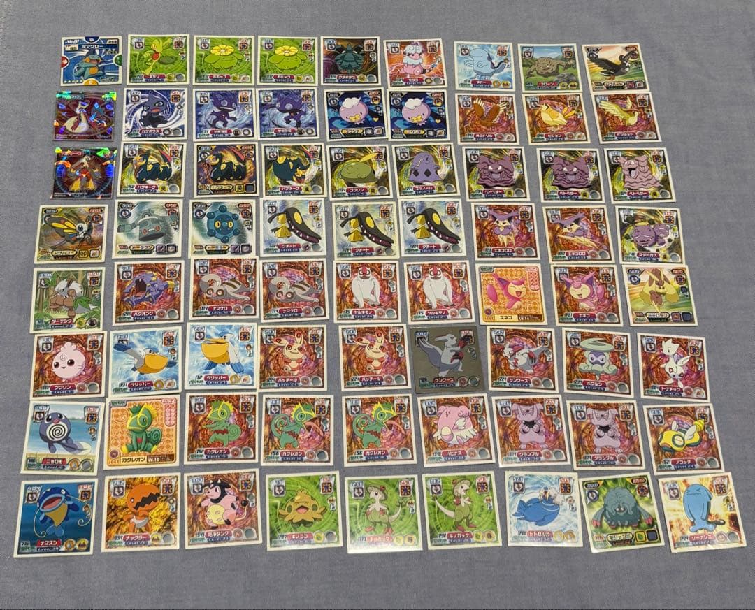 最強ポケモンシール列伝 234枚 20年以上前 レアあり 1枚あたり約30円