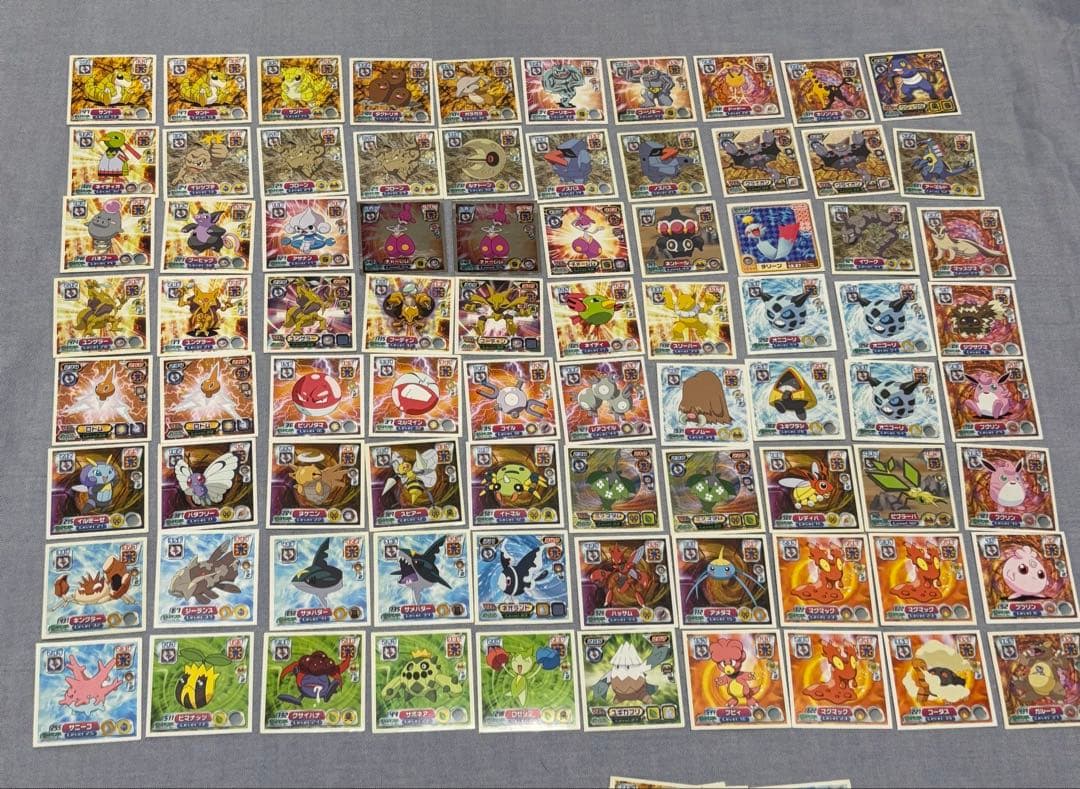 最強ポケモンシール列伝 234枚 20年以上前 レアあり 1枚あたり約30円