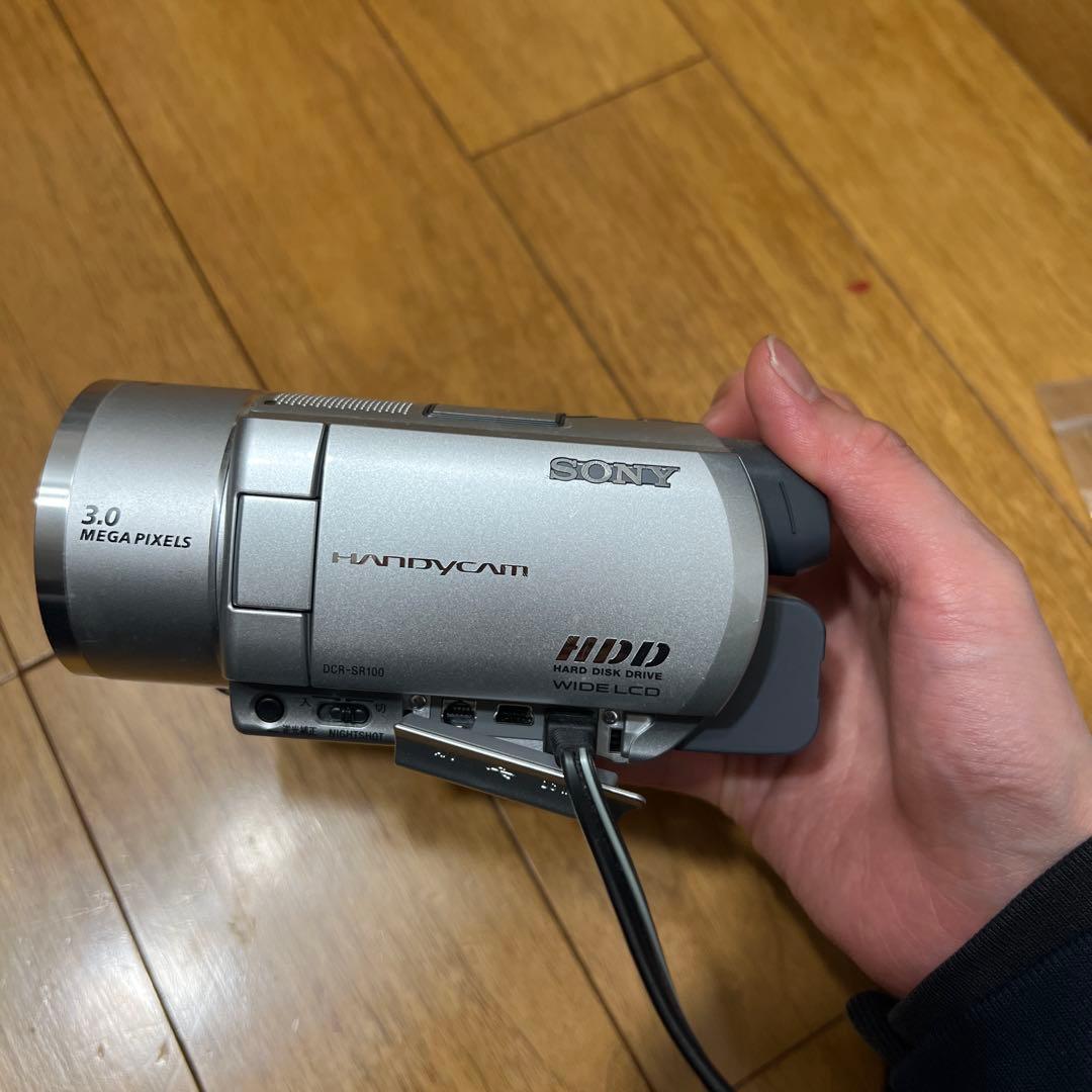 【動作品】SONY HANDYCAM ソニー　ハンディカム　DCR-SR100