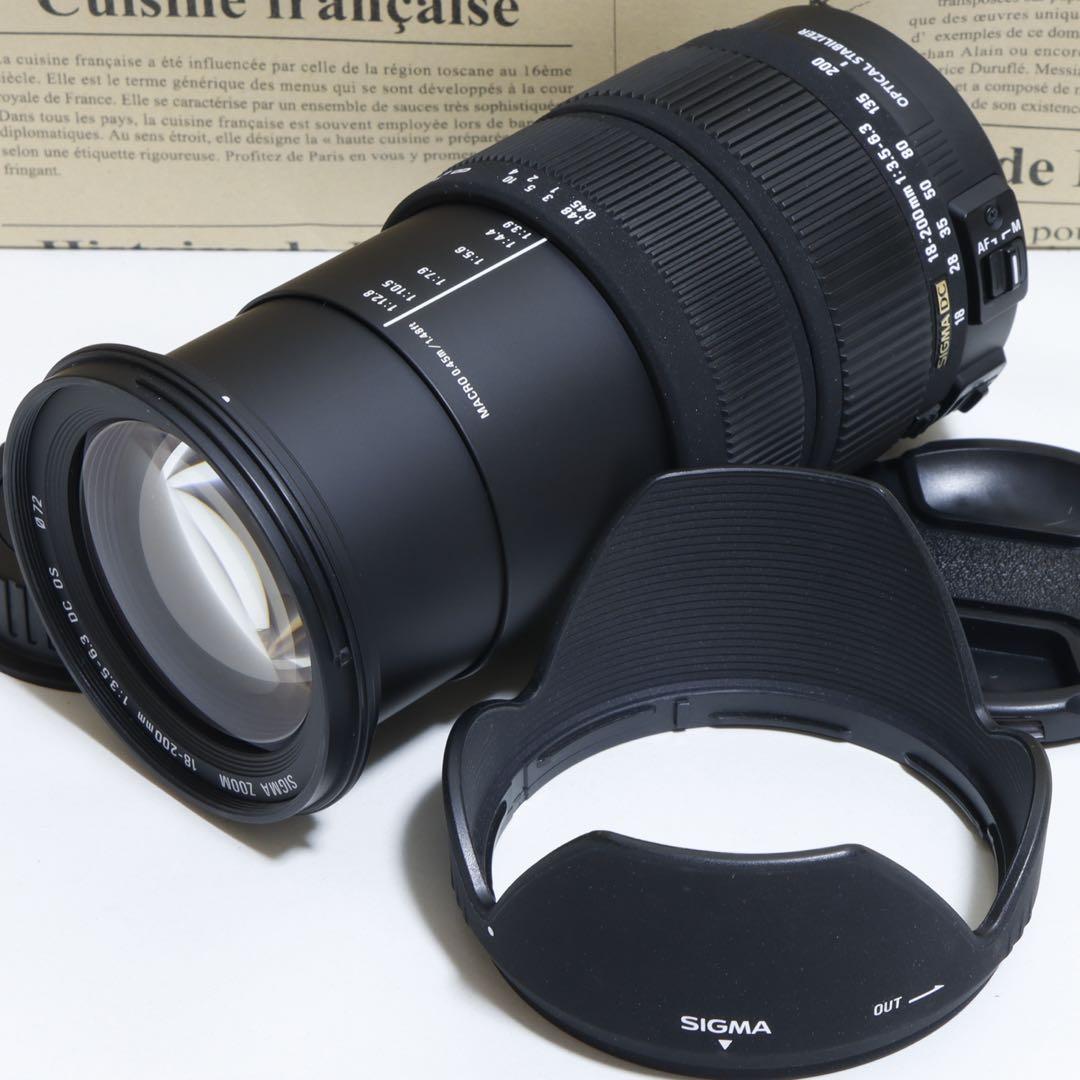 ⭐︎やきそば ⭐︎Sigma 18-200mm OS for キャノン ⭐︎