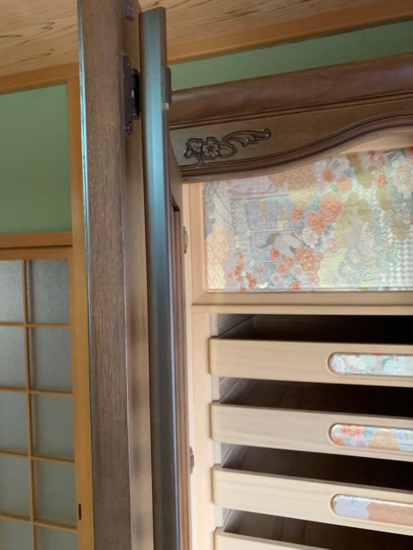 府中家具工業製　桐製家具　天然銘木無垢板