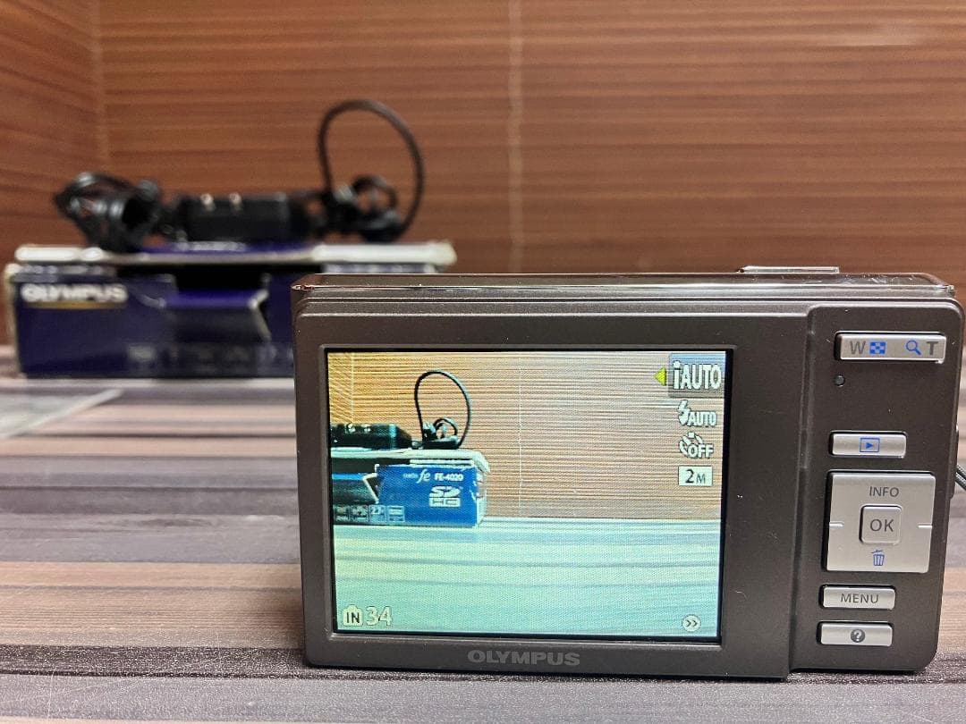 動作OK OLYMPUS オリンパス FE-4020 コンパクトデジタルカメラ