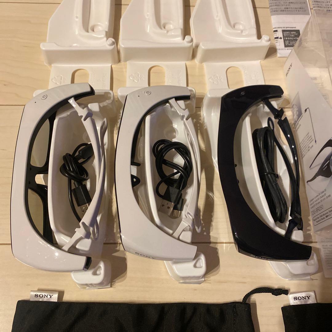 3Dメガネ　SONY TDG-BR250 3個セット