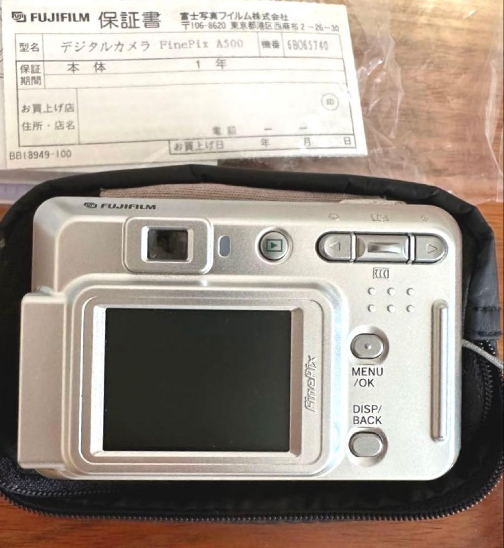 ☆美品·富士フイルムFujifilm FinePixA500デジタルカメラ一式☆