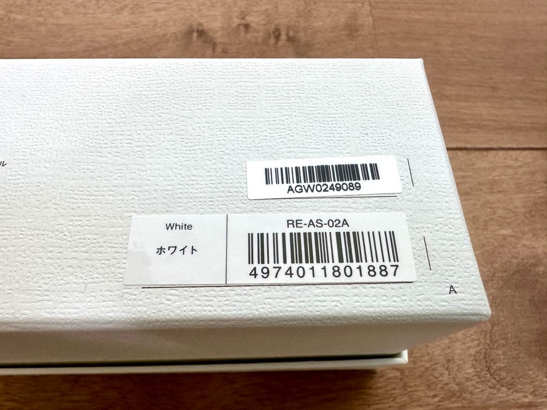 ReFa フィンガーヘアアイロンST RE-AS-02A ホワイト