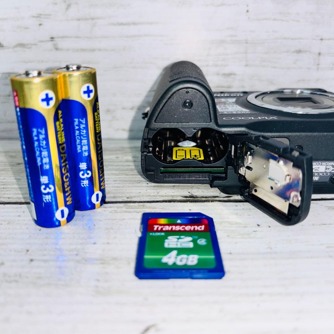【動作良好】Nikon デジタルカメラCOOLPIX P50 ブラック