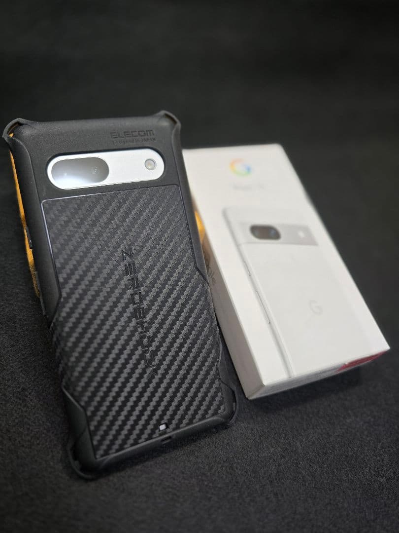 Google Pixel 7a ZEROSHOCKケースと他1、ガラスフィルム付