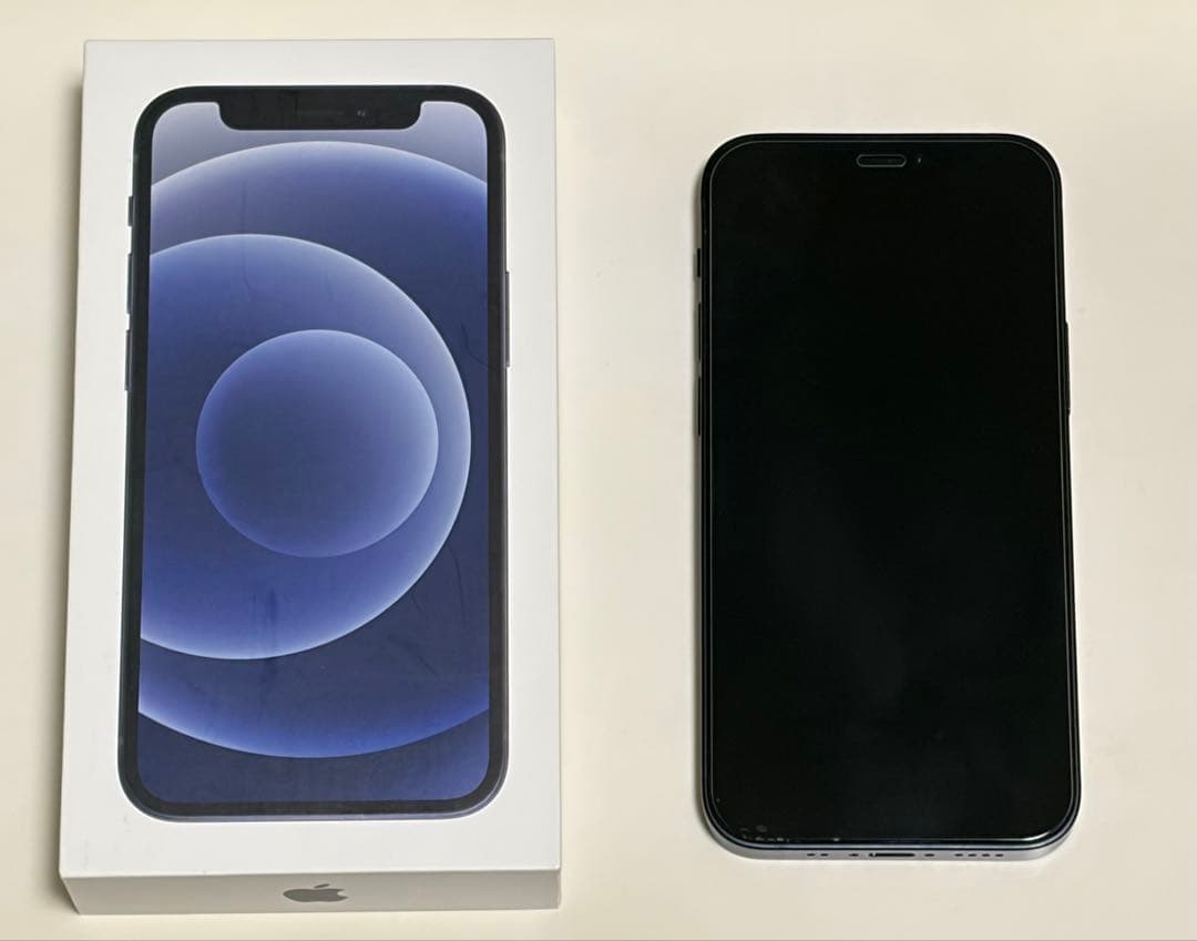Apple iPhone 12mini 黒 ブラック 本体 ジャンク 箱付き