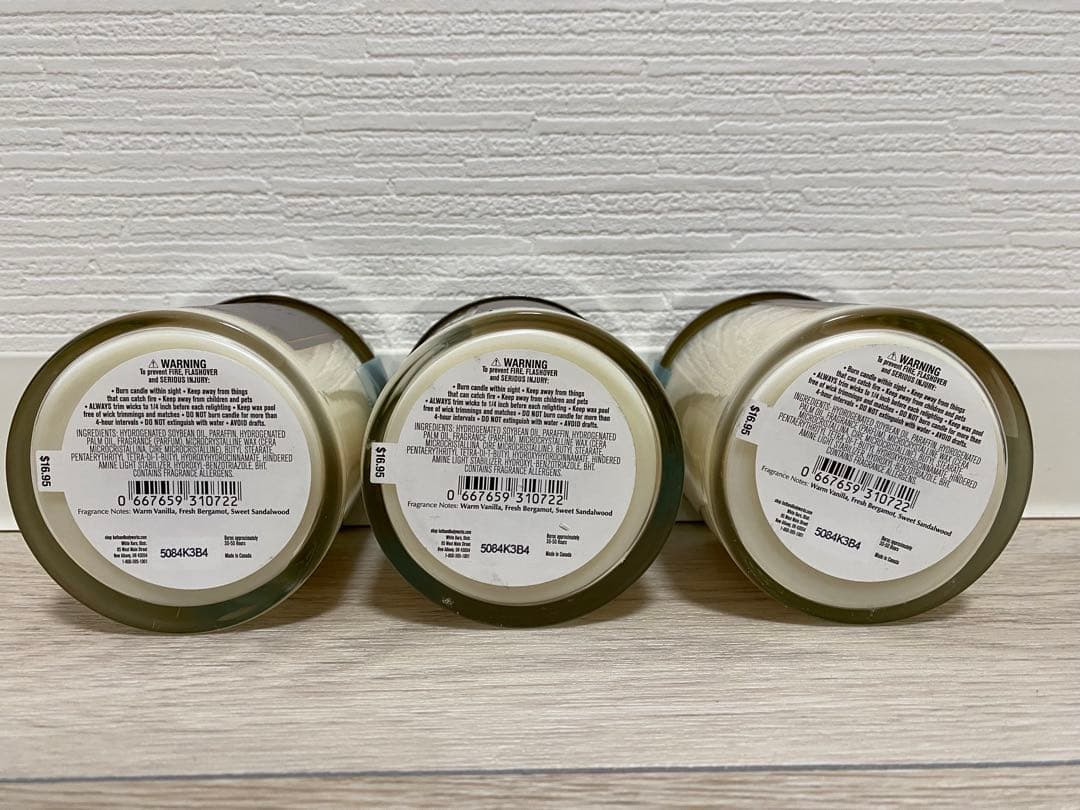 White Barn Mahogany Vanilla キャンドル