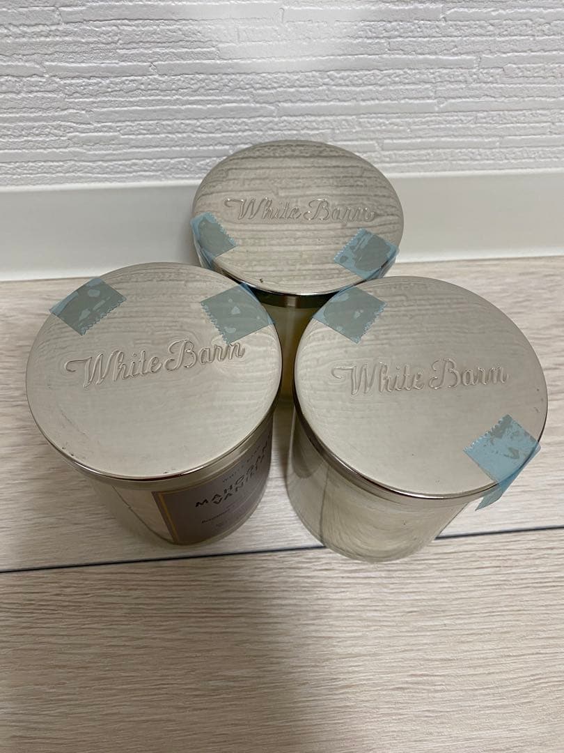 White Barn Mahogany Vanilla キャンドル