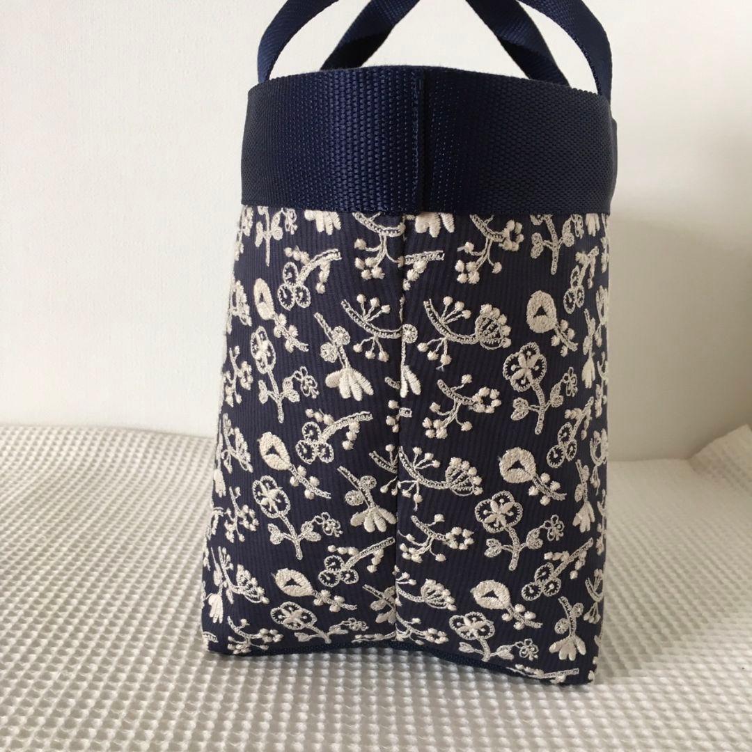 ハンドメイド ミナペルホネン トートバッグ field fof flower