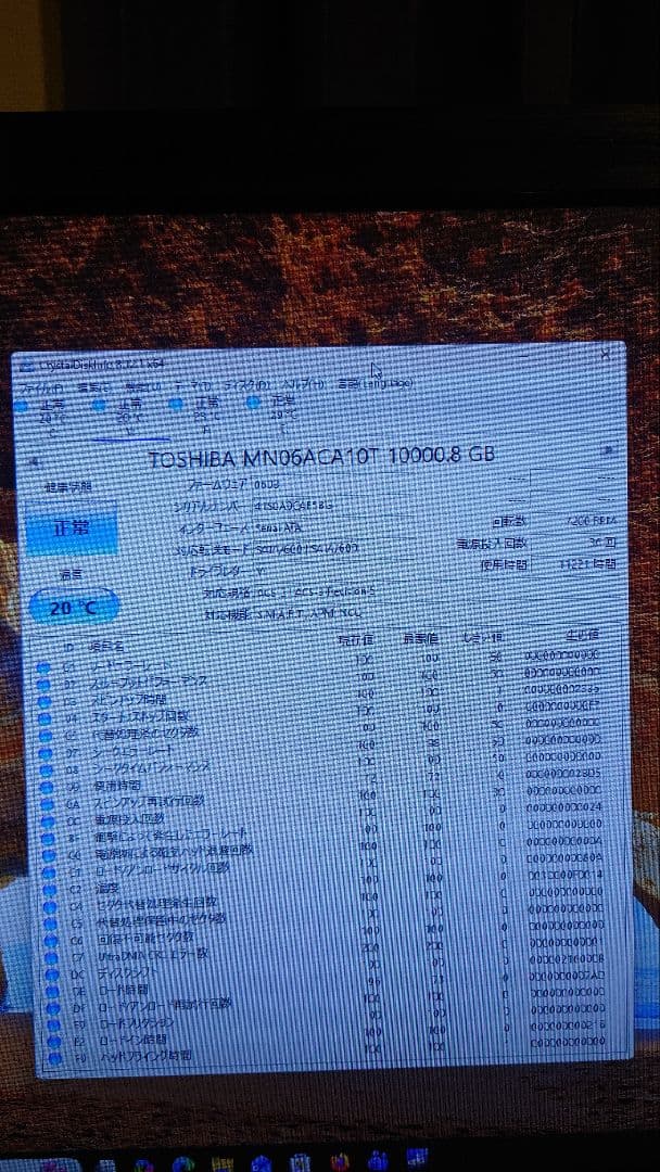Toshiba MN06ACA10T 10TB HDD SATA ハードディスク