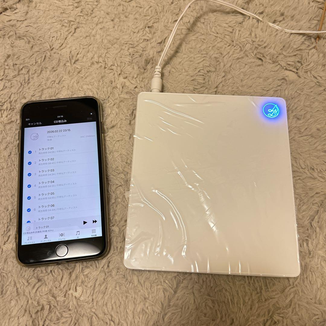 CDレコ 5s ホワイト