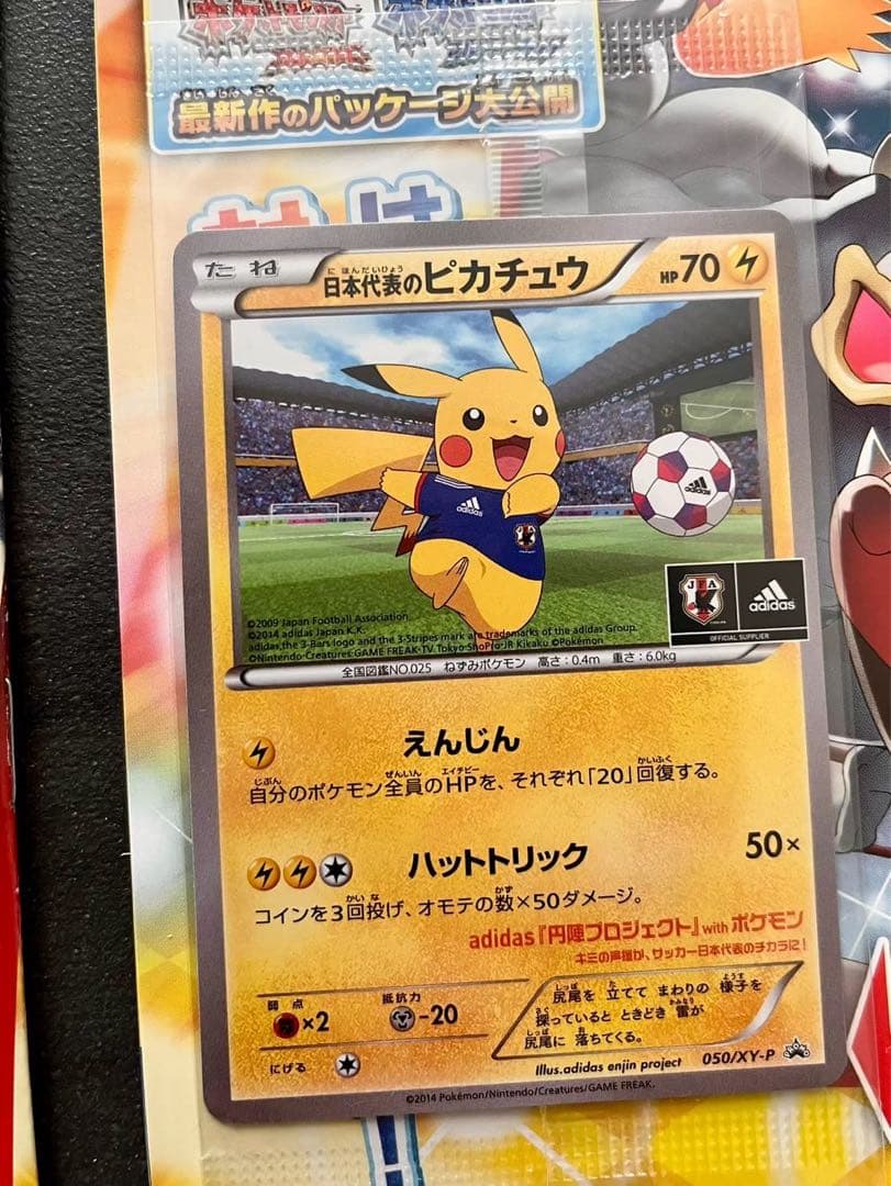 【ポケモンカードゲーム】日本代表ピカチュウ冊子付き未開封