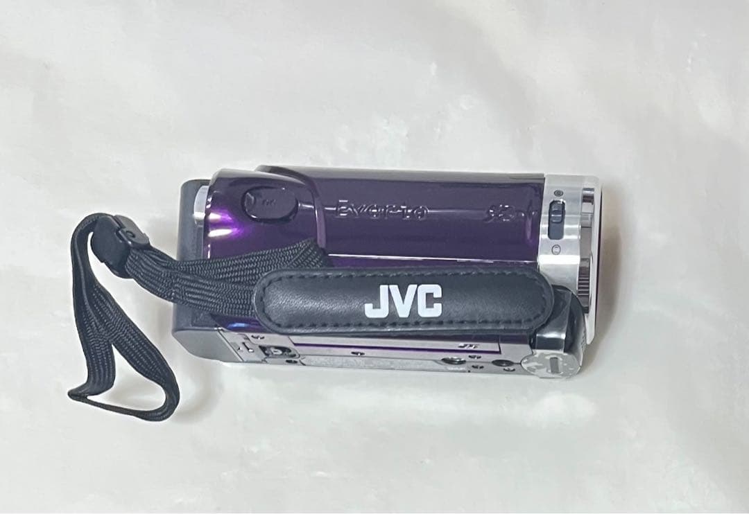 JVC Everio FULL HD ビデオカメラ パープル AVCHD