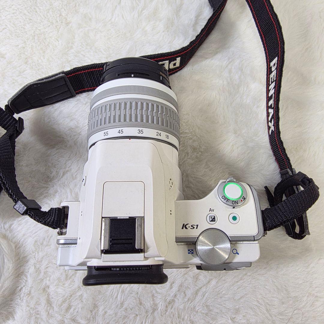 k*u様 ペンタックス PENTAX K-S1 デジタル一眼レフ ホワイト