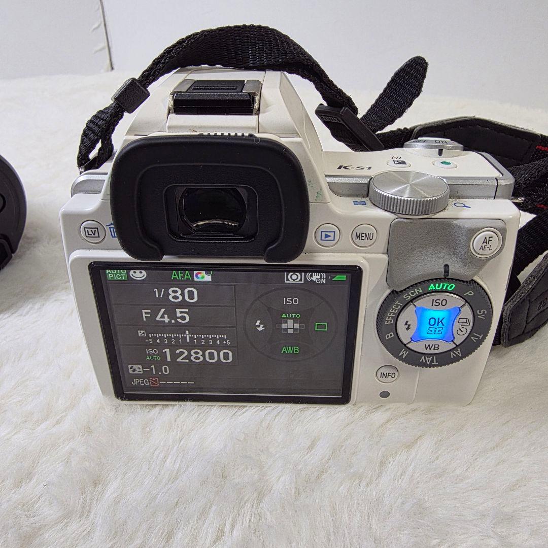 k*u様 ペンタックス PENTAX K-S1 デジタル一眼レフ ホワイト