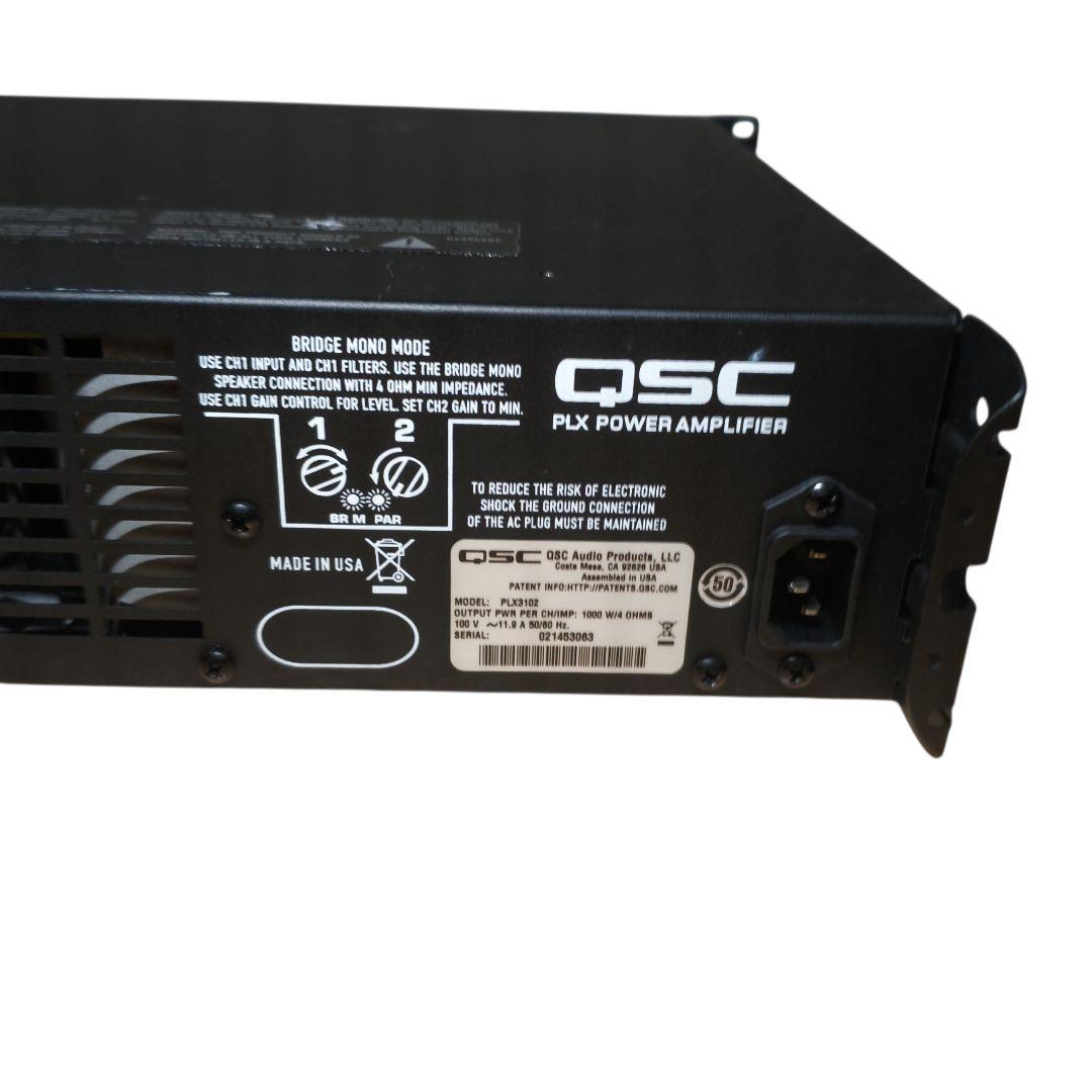 QSC PLX 3102 パワーアンプ