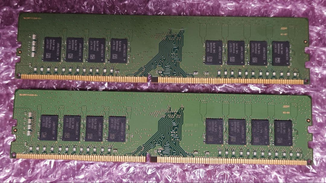 DDR4 8GBx2枚 16GB pc4-2113P 動作確認済み ⑤