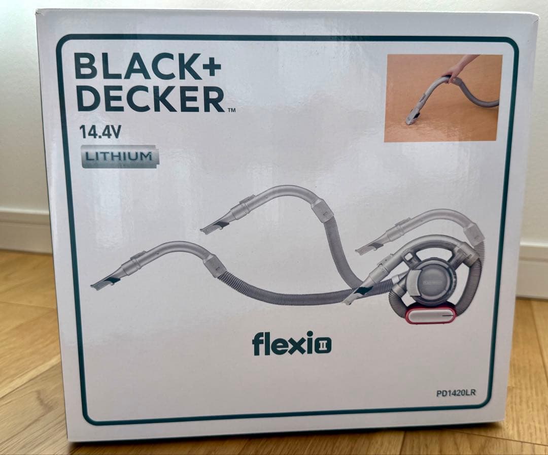 BLACK+DECKER flexi 14.4V 掃除機