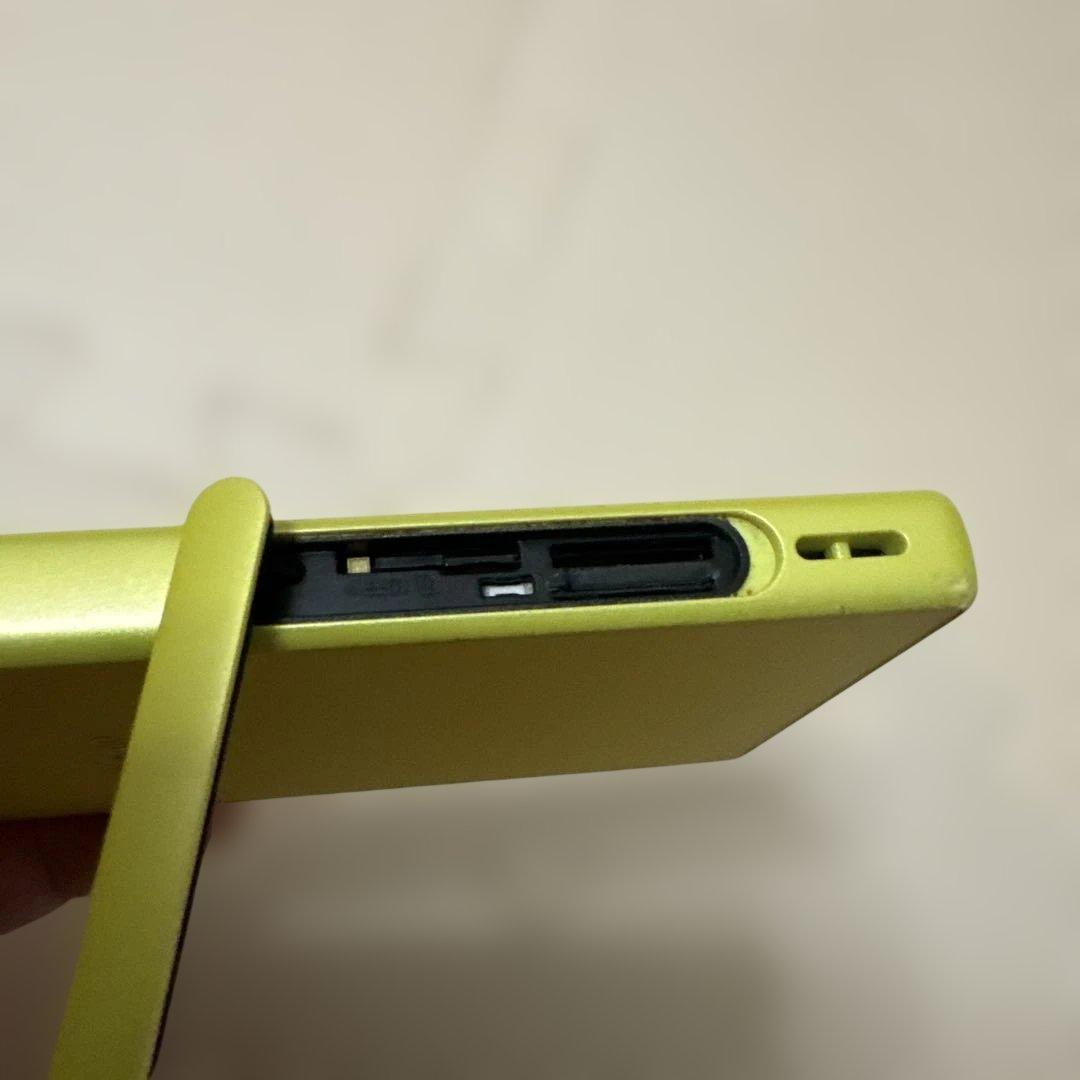 SONY Xperia SO-02H イエロー SIMロック解除済み