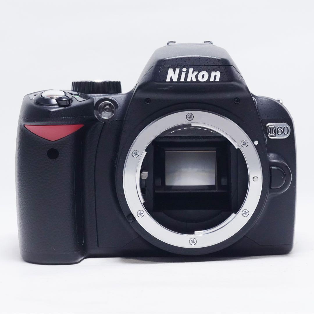 極美品 動作確認済 Nikon D60 ボディ 撮影枚数3418枚