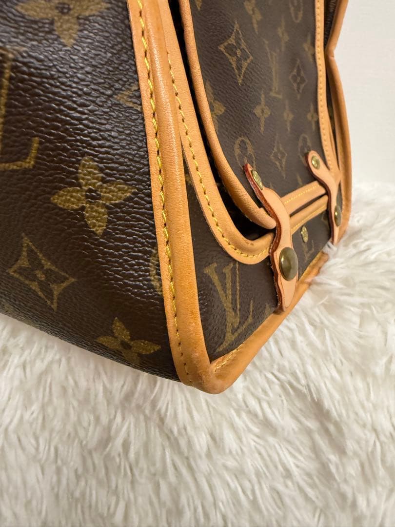 【美品】Louis Vuittoドッグ（ペット）キャリーケース