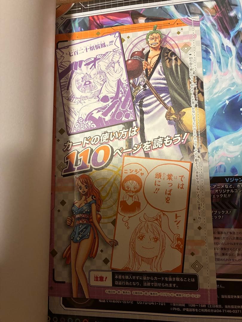 2nd コンプリートガイド　ゾロ十郎　おナミ　 未開封プロモ2セットワンピース