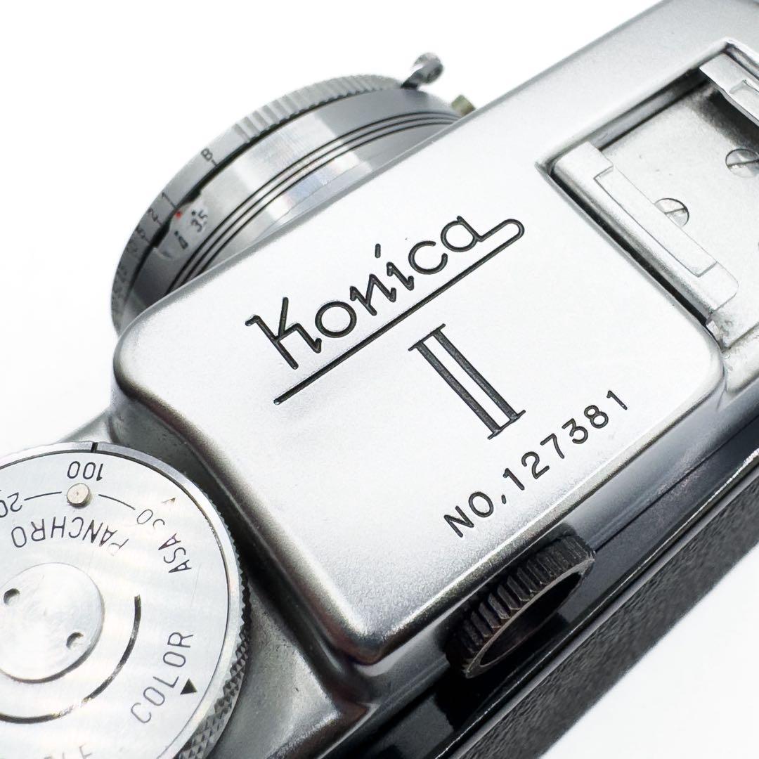 ABランク 整備済み Konica ⅡB-m 3ヶ月動作保証付き